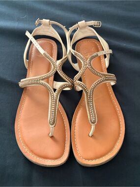 Fergalicious Bling Strap Sandals
